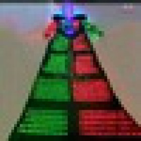 walk stilts led robot suit multicolor change